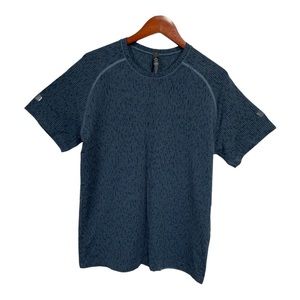 Lululemon Metal Vent Tech Short Sleeve 2.0 Tee Blue SCTN/IRBU Medium New